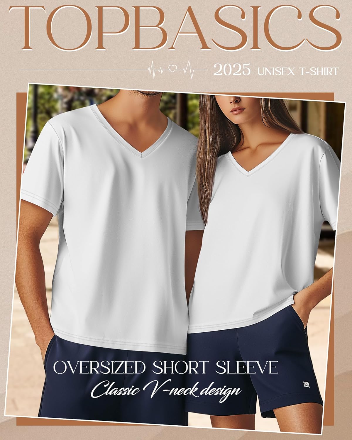 3 Pack Men's Big and Tall Cotton Shirts M-7XL Soft V Neck Shirt Plus Size Short Sleeve Tee Summer Casual Tops - Image 5