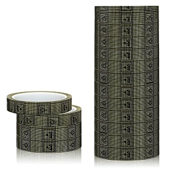 16 Pcs Adhesive Grid ESD Tape with 3 Layers, 3/4 Inch