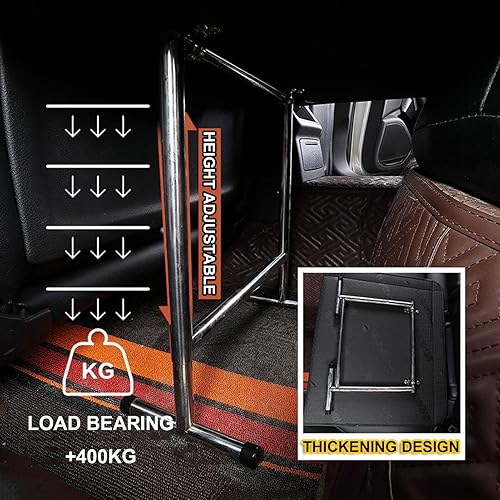 Miniatura 5 de Colchón plegable para automóvil cama de campamento portátil colchón de campamento asiento trasero para oficina en casa siesta senderismo color C