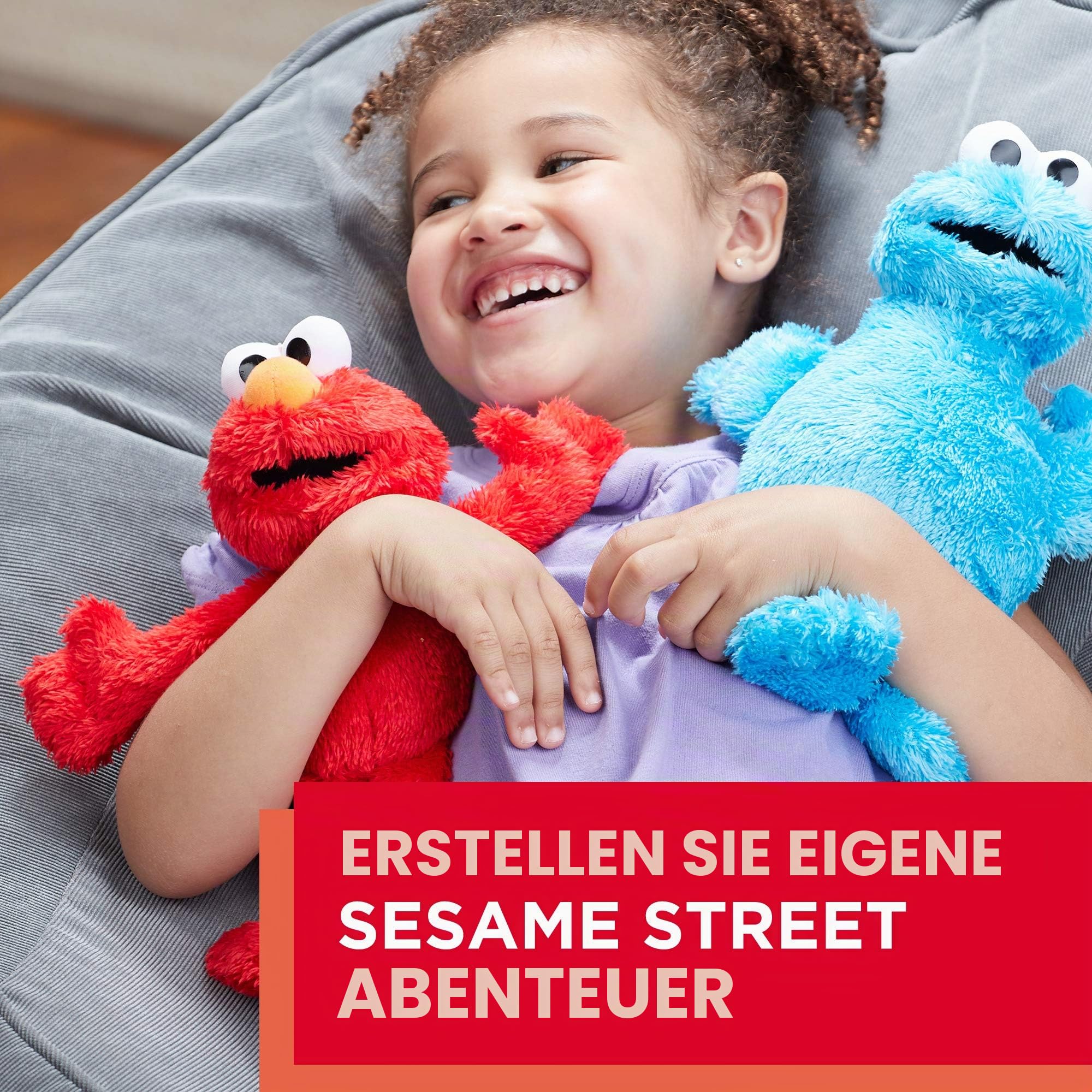 KOMUS Playskool Friends Sesame Street Elmo Mini Plüsch