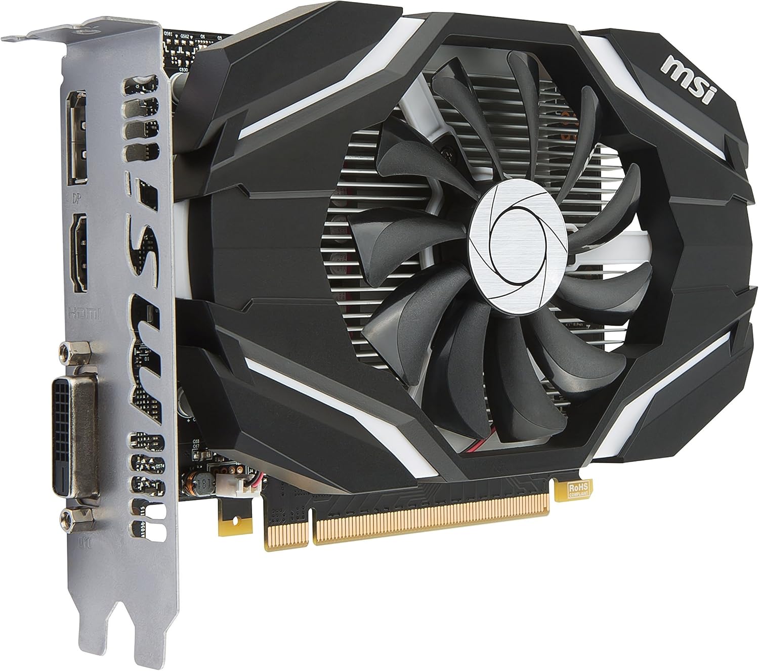 MSI Computer Video Card (GTX 1050 TI 4G OC) (Renewed)
