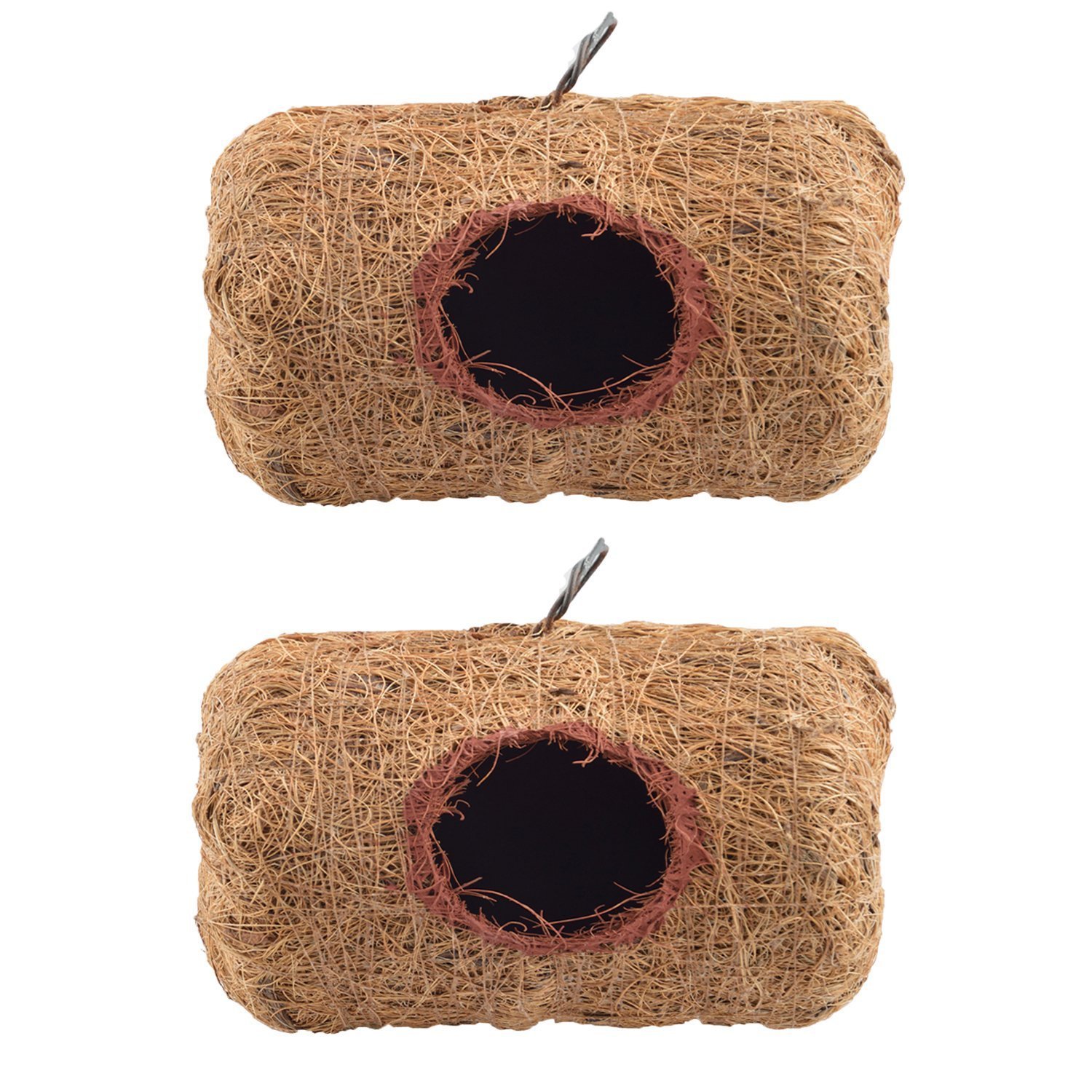 COLOURFUL AQUARIUMt (Small) for Bird breeding - Bird Shelter for Sparrows, Finches, Munias & Silverbills - 2 Nos