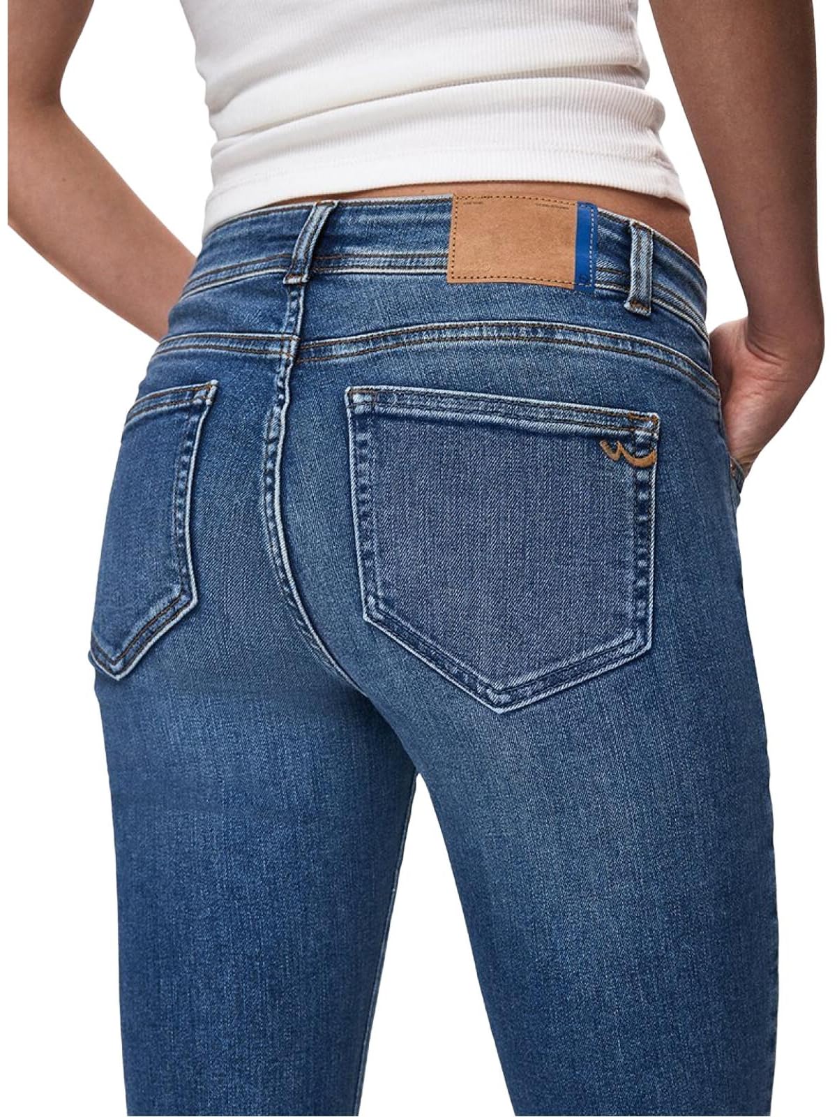 LTB Damen Jeans Juliana - Low Waist - Bootcut - Blau W27-W34 Baumwolle