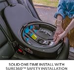 Evenflo Revolve360 Slim 2-in-1 Rotational Car Seat with SensorSafe
