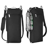 Golf Cooler Bag for Men Women&comma; Small Soft Insulated Beer Cooler Holds 6 Pack of Cans or Two Wine Bottles&comma; Portable Golf Accessories Cooler Sleeve for Camping Picnic Beach Outdoor