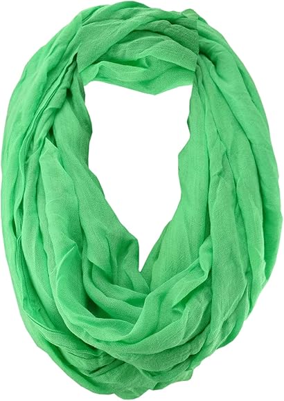 grüner loop schal