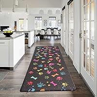 Vista 3 de Tapetes de Cocina Estilo Granja Acolchados Antifatiga para Piso de Cocina Impermeables Tapetes y Alfombras de Cocina Tapete Cómodo para Estar de Pie