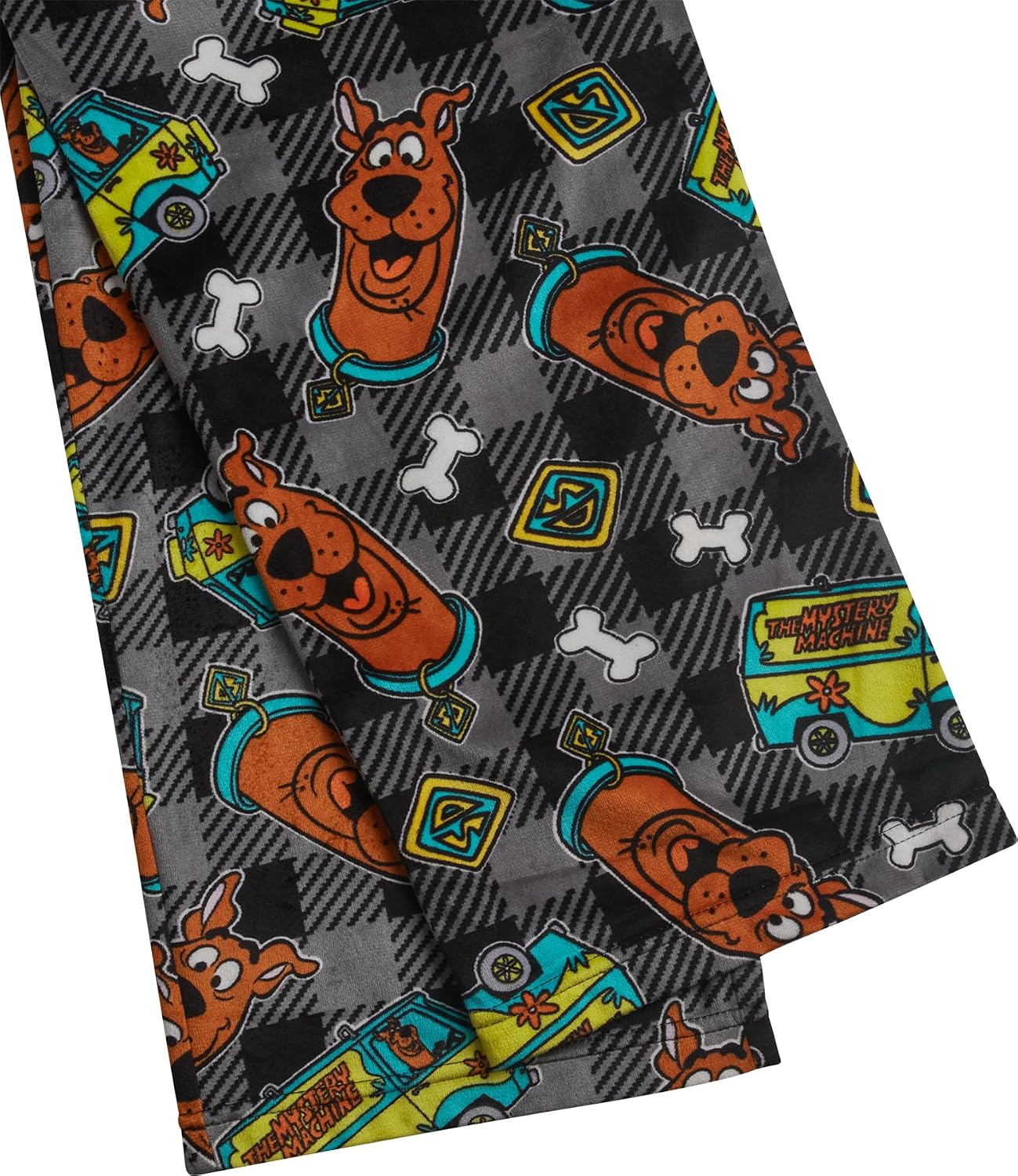 COCO BRANDS Scooby-Doo Mens Pajama Pants - PJ Lounge Sleep Pant with Pockets Comfy Sleepwear for Men & Women