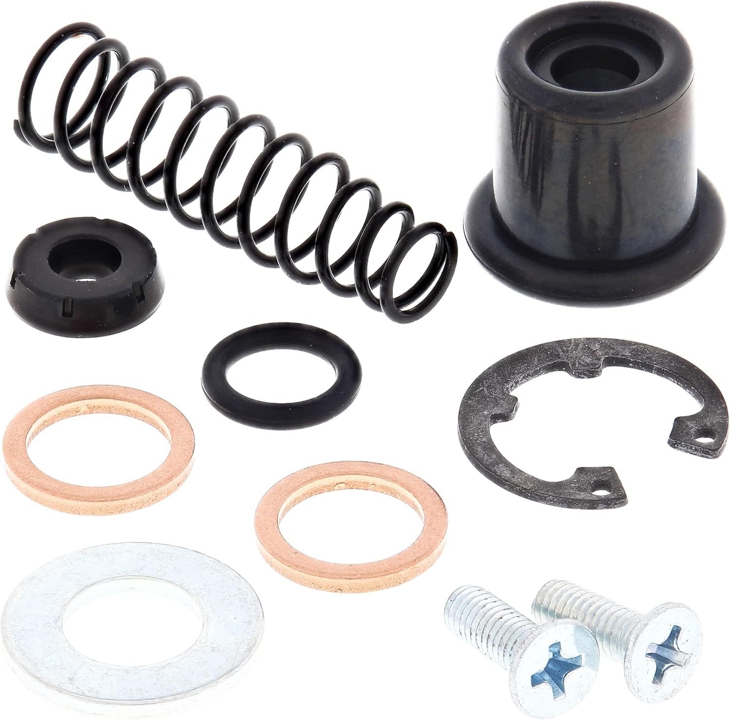 BossBearing Front Brake Master Cylinder Rebuild Kit for Yamaha YZ250 1985 1986 1987 1988 1989