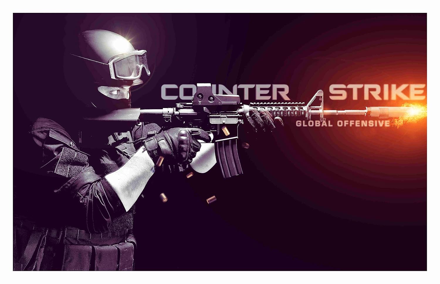 BALDAU PRINTS CSGO Game Wall Poster For Room (Gloss Laminated, 12X18 ...