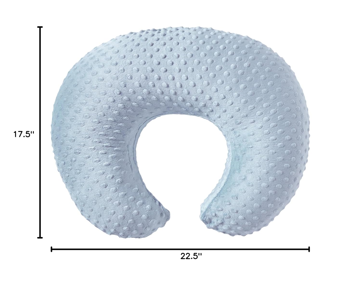 ESEN Nursing Pillow and Body Positioner for Breast Feeding and Bottle Feeding, Ultra Soft Baby Breastfeeding Pillows with Removable Nursing Pillow Cover for More Support for Mom and Baby (Blue) - Image 8