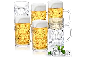 Yesland 6 Pack Beer Mug with Handle