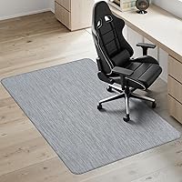 Vista 9 de Kuyal Tapete para Silla de Oficina para Piso de Madera Dura, 36" x 48" Tapete Resistente para Silla de Escritorio para Oficina y Hogar