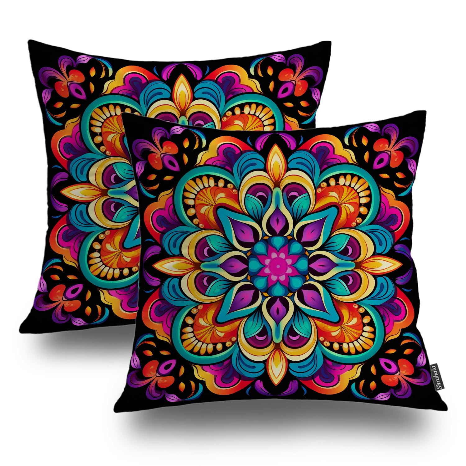 Housse de coussin mandala pour sublimer votre canapé de salon