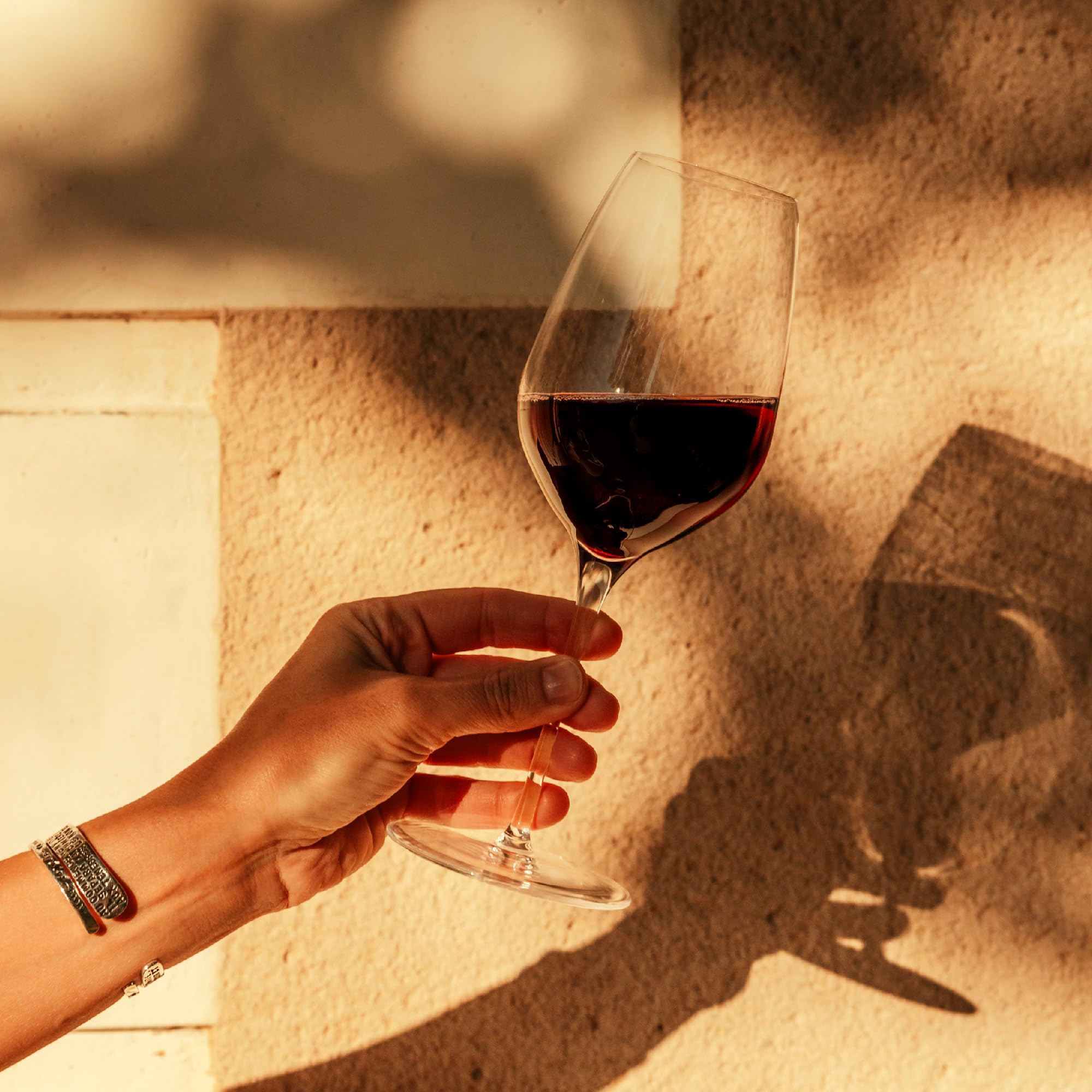 Stölzle Lausitz Juego de 6 copas de vino tinto modernas, elegantes y ligeras