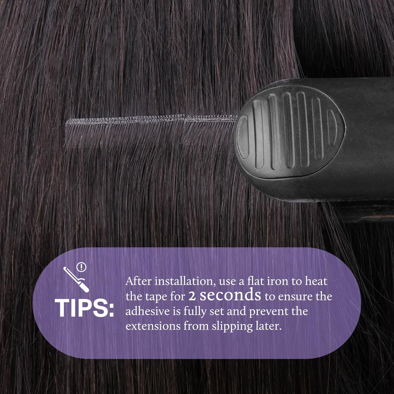 DOORES Genius Tape in Extensions Human Hair, Balayage Dark Brown to Chestnut Brown 18 Inch 50g 20pcs, Seamless Invisible Edge Tape in Extensions Natural Straight