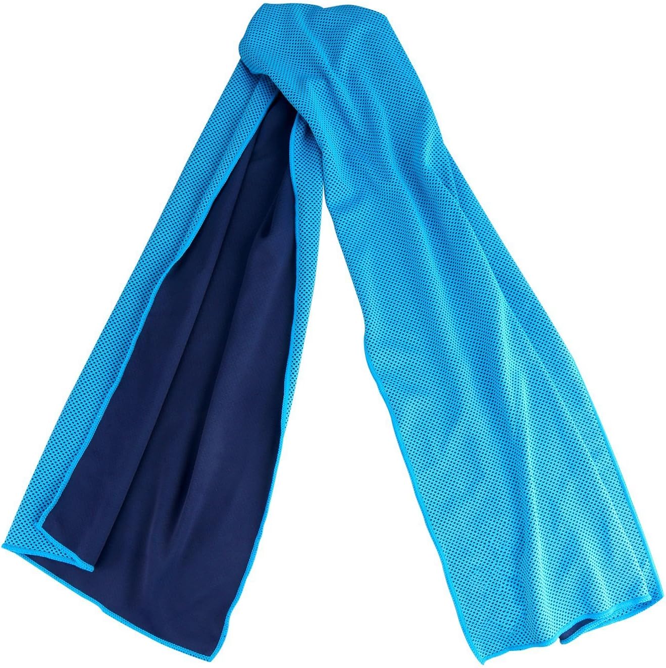 AK Cooling Towels (40x12 inches), Super Absorbent Snap Cooling Towels for Sports and Fitness Women Men