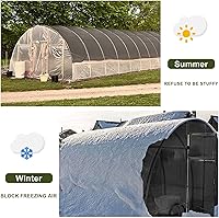 Vista 3 de LOVE STORY 6.5 x 6.5 pies, 40% de tela negra para sombra con ojales, malla de malla para jardín, cubierta de plantas, invernadero y patio