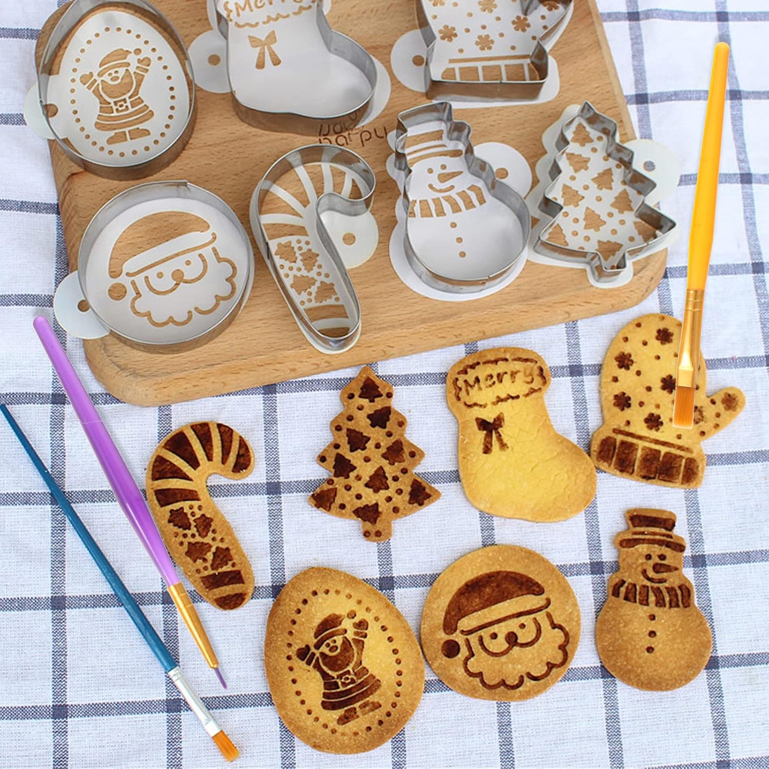 Ciieeo 3sets Diy Cake Carving Pen Set Fondant Tools for Cake Decorating Baking and Sugar Cookie Art Safe Plastic for Creative Dessert Design