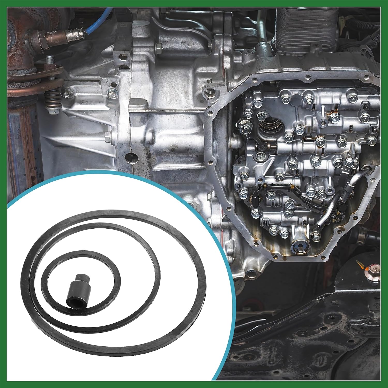 Motoforti Transmission Reverse Band Servo Piston Apply Pin Extender Kit for GM TH-400 4L80E with Cover Gasket and Seal Trans Reverse Servo Piston Apply Pin Long-lasting