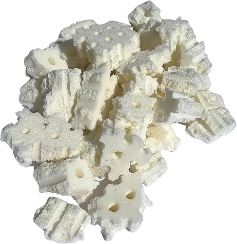 Espuma orgánica de látex triturada de 5 libras, 10 libras, 20 libras, 40 libras fabricadas en Estados Unidos (10 libras) disponible en Yaxa Colombia