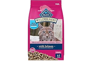 Blue Buffalo Wilderness Dry Cat Food for Adult Cats: Grain-Free and High-Protein