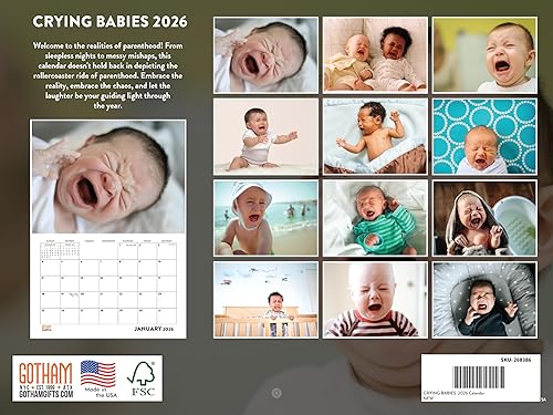 Miniatura 10 de Natures Butts Calendario 2024 Weird Butt Gag Gift Silly Calendario de pared mensual 12 meses