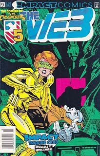 Web, The #9 (Newsstand) FN ; Impact comic book | Coming of the Crusaders 5
