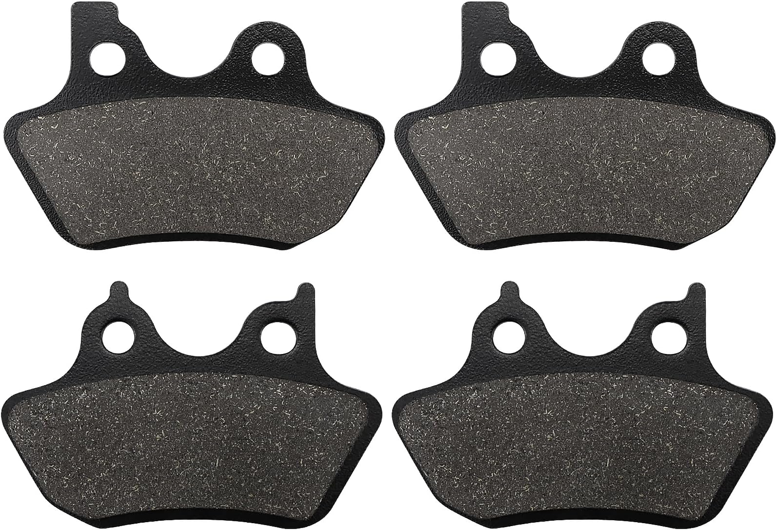 ZICOO Brake Pads Front and Rear Replacement for Harley Davidson Dyna, Softail, Heritage Classic, Heritage Softail, Fat Boy, Night Train, Sportster 883 1200