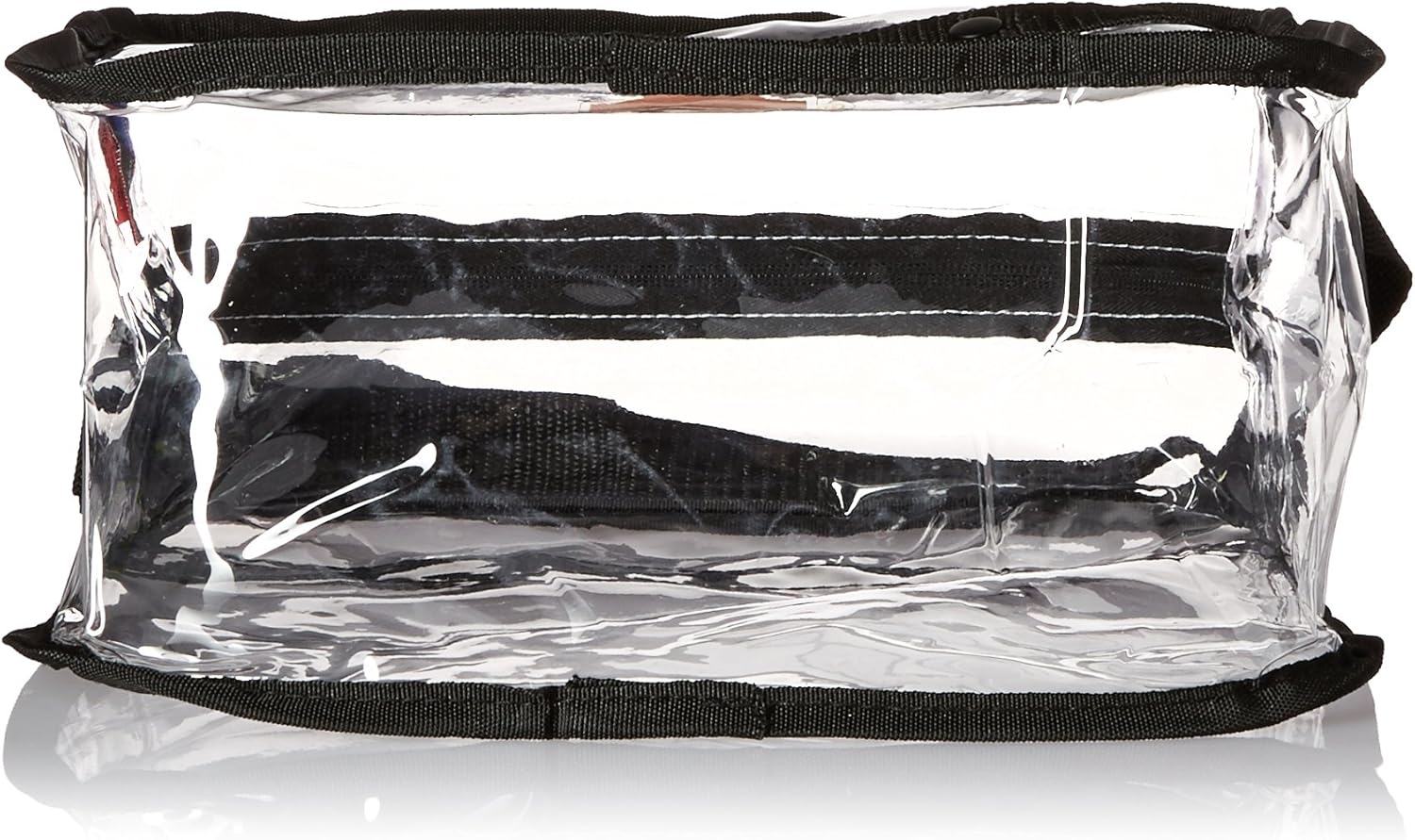 Littlearth NCAA Tennessee Volunteers Clear Crossbody Carryall, Team Color, 12" x 12" x 6" - Image 4