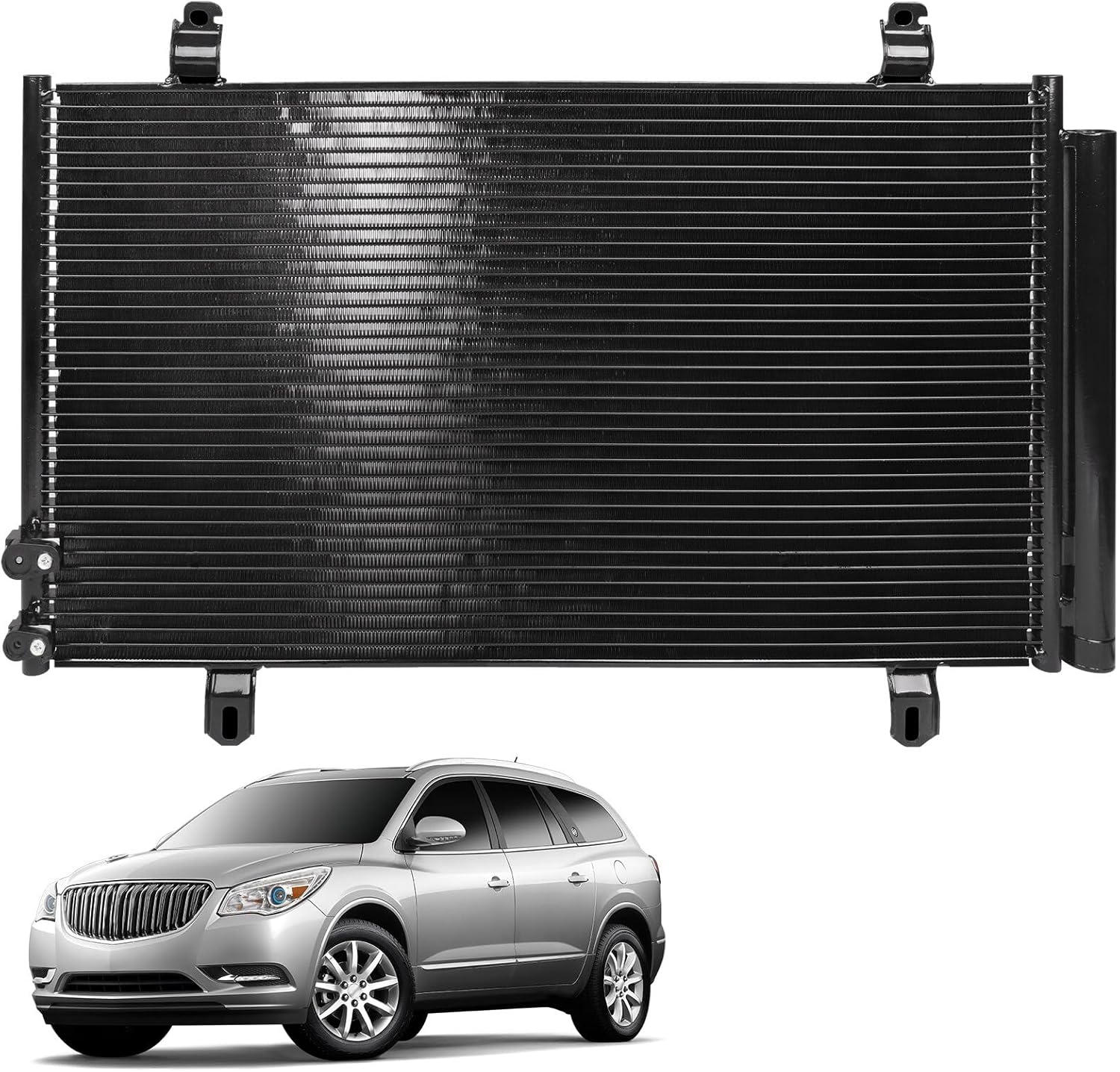OCPTY Air Conditioning Condenser fits for 2012 2013 2014 2015 2016 2017 for Toyota Camry A/C Aluminum Condenser