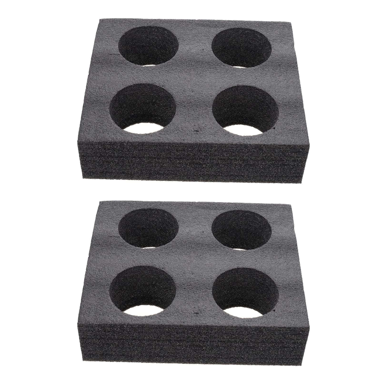 Cabilock Drink Carriers 2Pcs Coffee Cup Carrier Trays Coffee Packing Trays Milk Tea Fixing Cup Holders Multi- Hole Takeout Drink Cup Trays- 4 Holes Cup Carrier