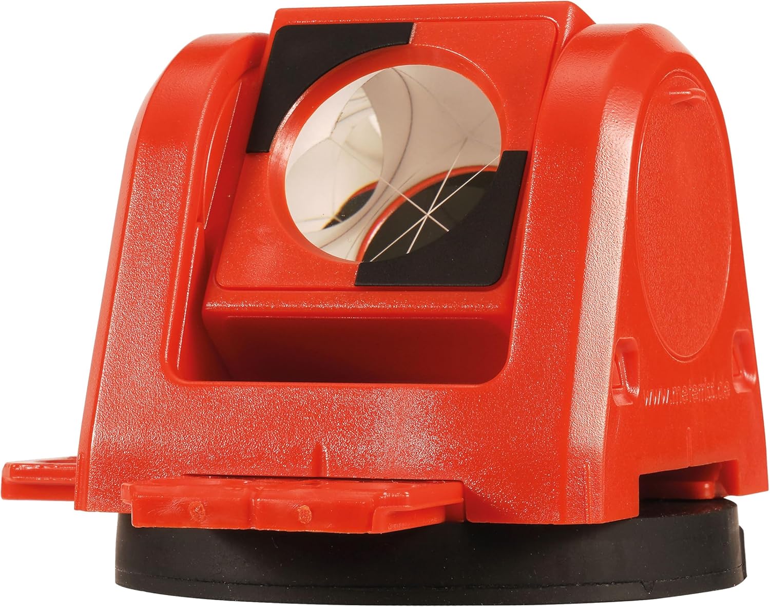 RothBucher Mini Prism Ø 25.4 mm with Tilting Function & Copper Coating – Magnetic Mount – RSMP380M-S – Durable & Precise for Surveying and Construction Use (Grey)
