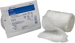 Covidien 6725 Kerlix Gauze Bandage Roll, Sterile in Soft Pouch, 3.4" x 3.6 yd, 6-ply