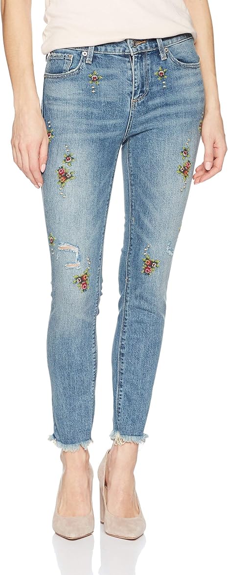 Lucky Brand Women's Mid Rise Ava Crop 
