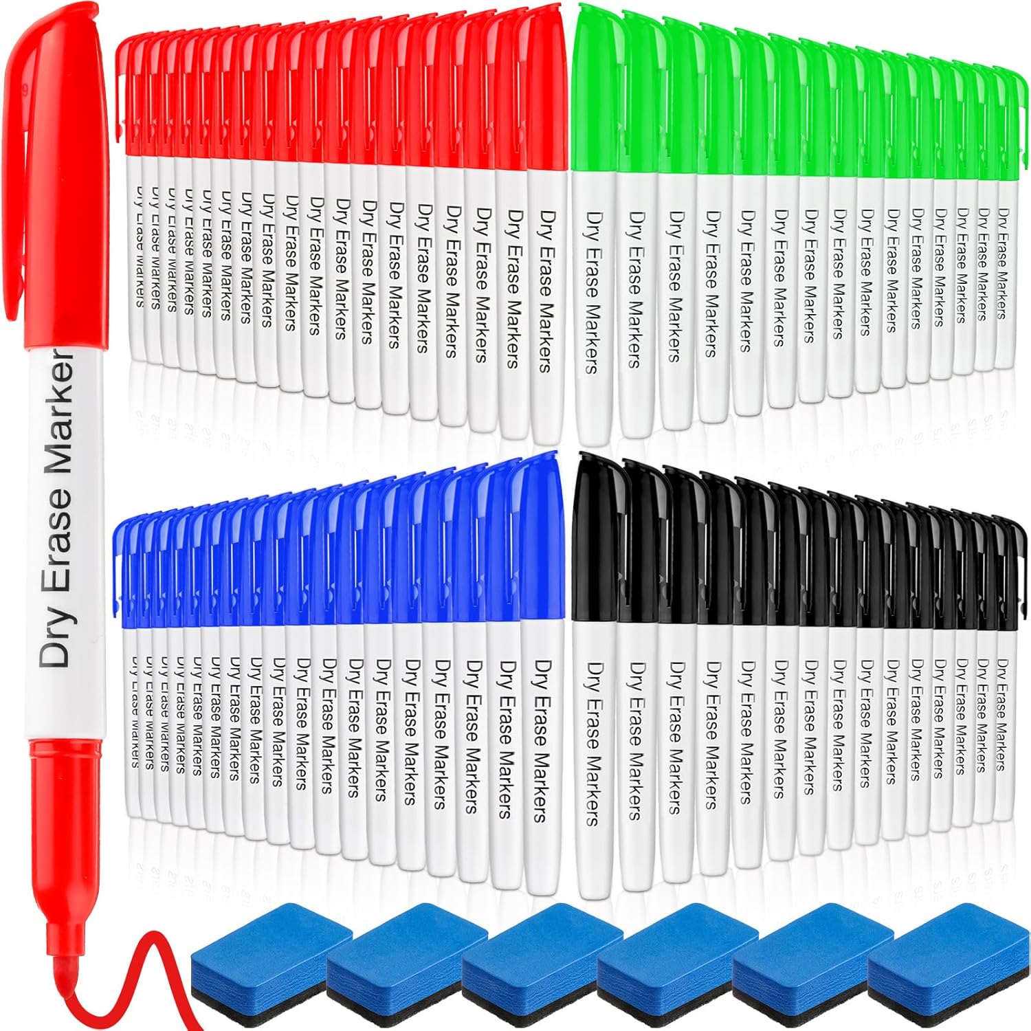 Yingzhao 280 Pcs Dry Erase Markers Bulk Color Whiteboard