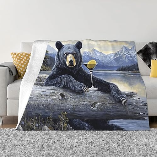 Miniatura 339 de Tijuboni Manta con diseño de tortuga marina y océano, regalos náuticos para mujeres, hombres, niñas, niños y adultos, manta de franela suave para