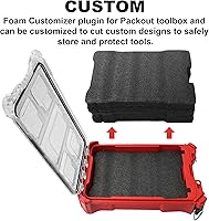 Vista 3 de 48-22-8435 Caja de herramientas de espuma para insertos de espuma Milwauke-e Packout (2PCS)