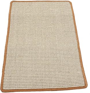 Toyvian Cat Scratcher Mat Indoor Cat Scratching Pad with Natural Sisal Surface 40x30cm Furniture Protective Scratch Board for Kittens