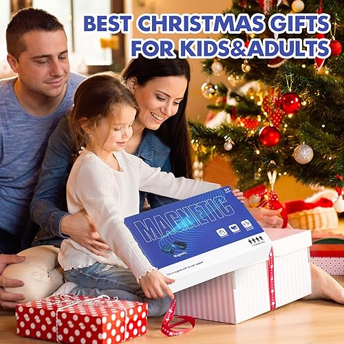 Miniatura 6 de Juego de ajedrez magnético, juego de mesa portátil de batalla intelectual y estrategia para noche de juegos familiares, juego de estrategia de