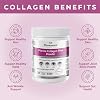 Pharmanostix Hydrolysed Marine Collagen Plus Powder 300g - 10,000mg Collagen with Hyaluronic Acid, Biotin, Vitamin C & B Vitamins - Type 1 & 3 Pure Naticol Collagen - UK Manufactured (Unflavoured)