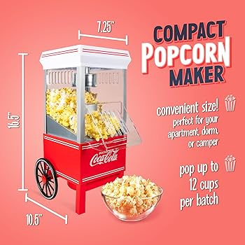 コカコーラ ポップコーンメーカー Amazon.co.jp: Coca Cola コカコーラ ポップコーンマシーン 並行