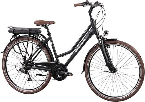 F.lli Schiano E-Ride, Bicicleta Electrica de Trekking, 28", Batería 36V