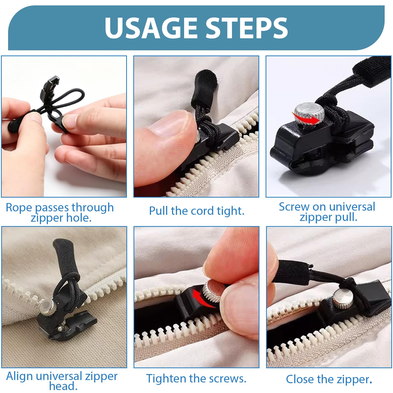 reißverschluss schlafsack reparieren Reissverschluss Reparatur Set Ersatz, 12-teiliges Abnehmbare Reißverschluss-Reparaturset Universell Zipper fürJacke Rucksack Gepäck Zipper Pull Einfach Montierbar (S/M/L) Küche, Haushalt & Wohnen 5160 sword Hängematten mit Gestell - Größe:0