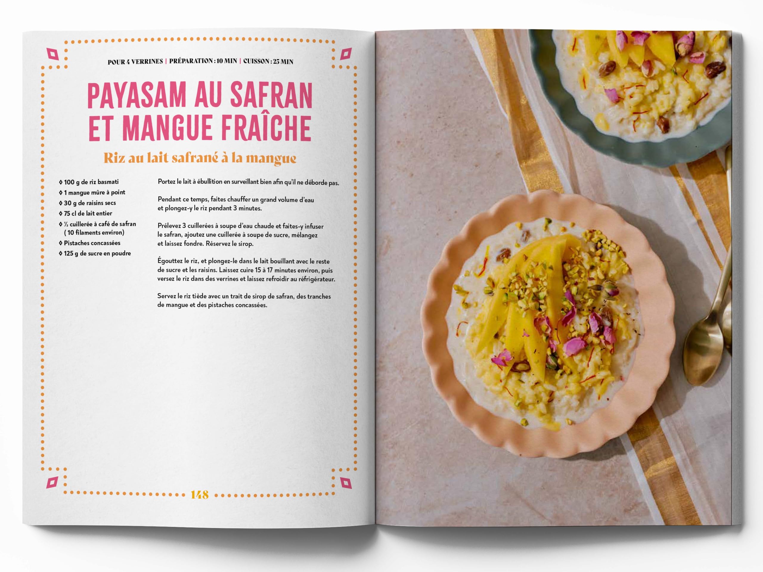 Inde: Naan, samossa, curry