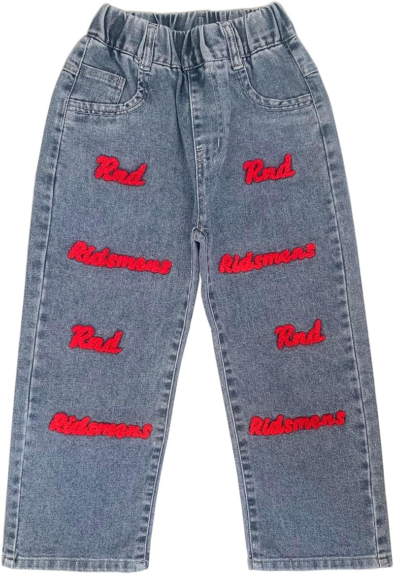 Peacolate 2-10Years Little Big Girl Spring Autumn Fall Trousers Pants Denim Jeans