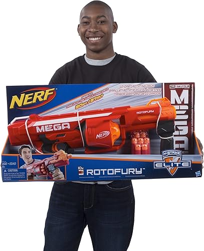 Miniatura 7 de Nerf N-Strike Mega Series RotoFury Blaster Multi Color