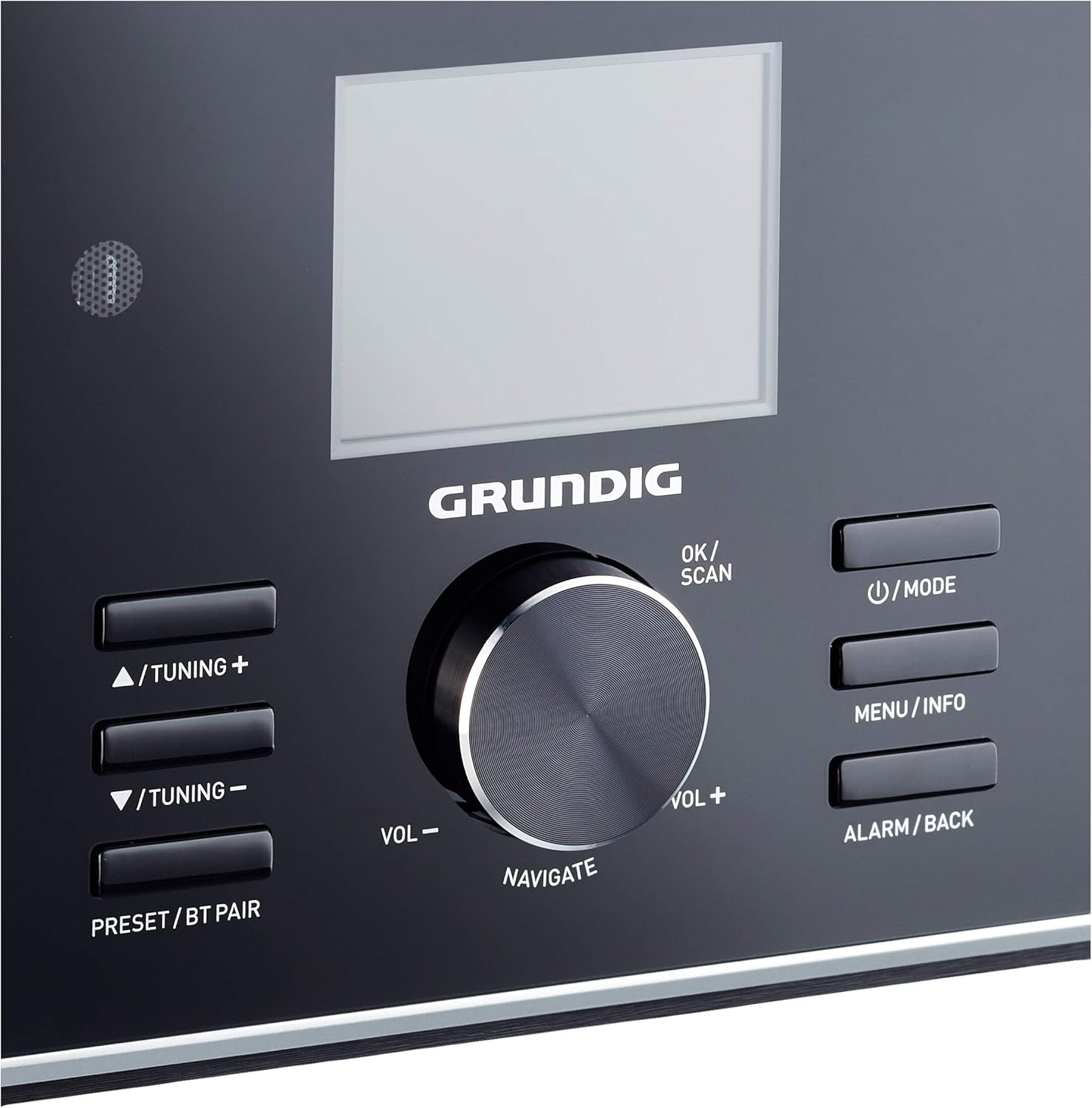 Grundig DTR 6000 X Front Panel Controls Close-up