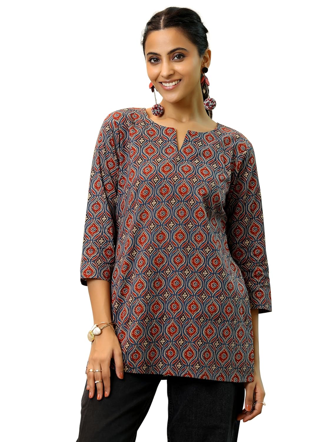 Libas Printed Cotton A-Line Kurti - Review, Price and Buying Guide