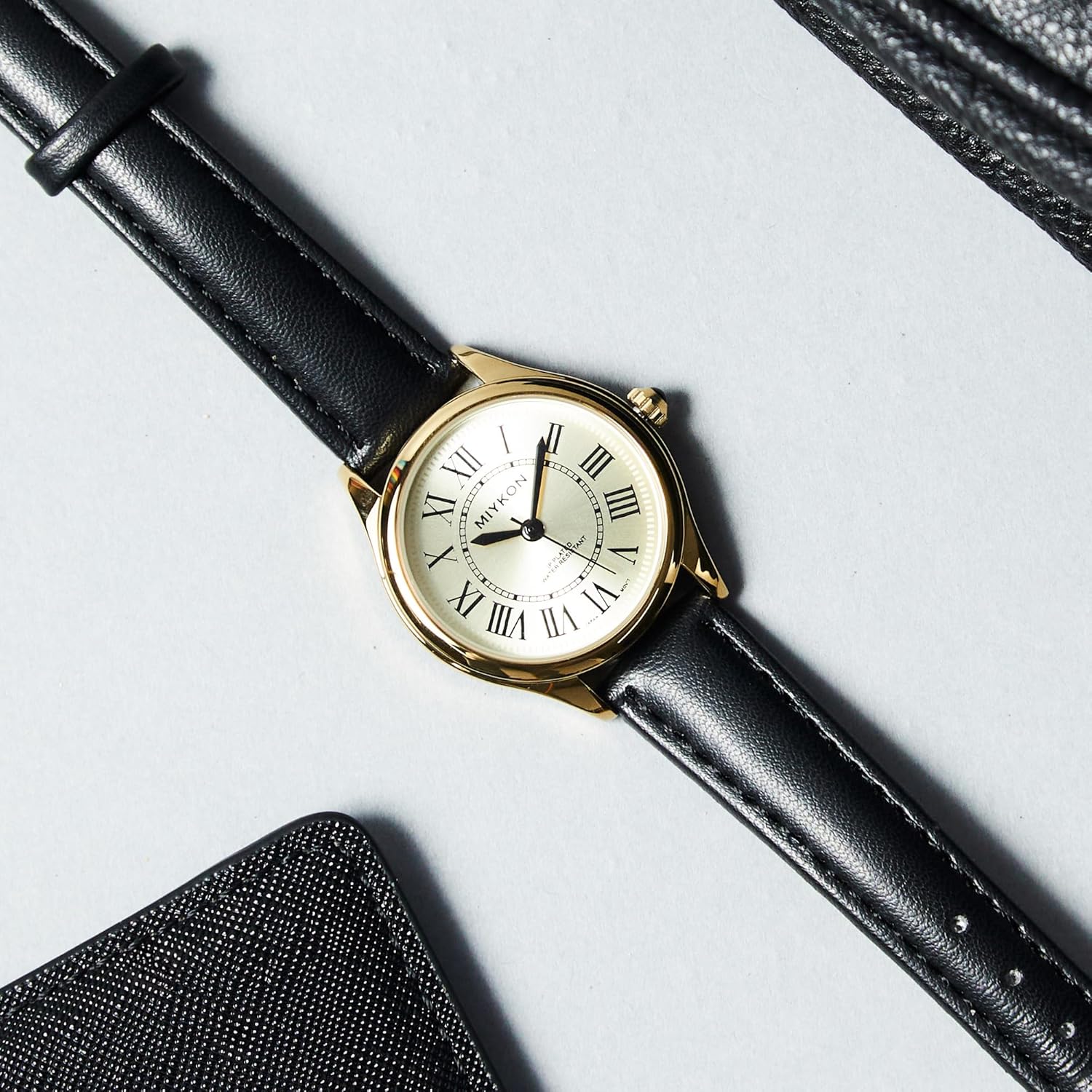 Miykon Minimalist Vintage Watches for Women – Small Dainty Cute Ladies Analog Watch with Genuine Leather Strap – Japanese Quartz, Waterproof to 100ft - Image 7